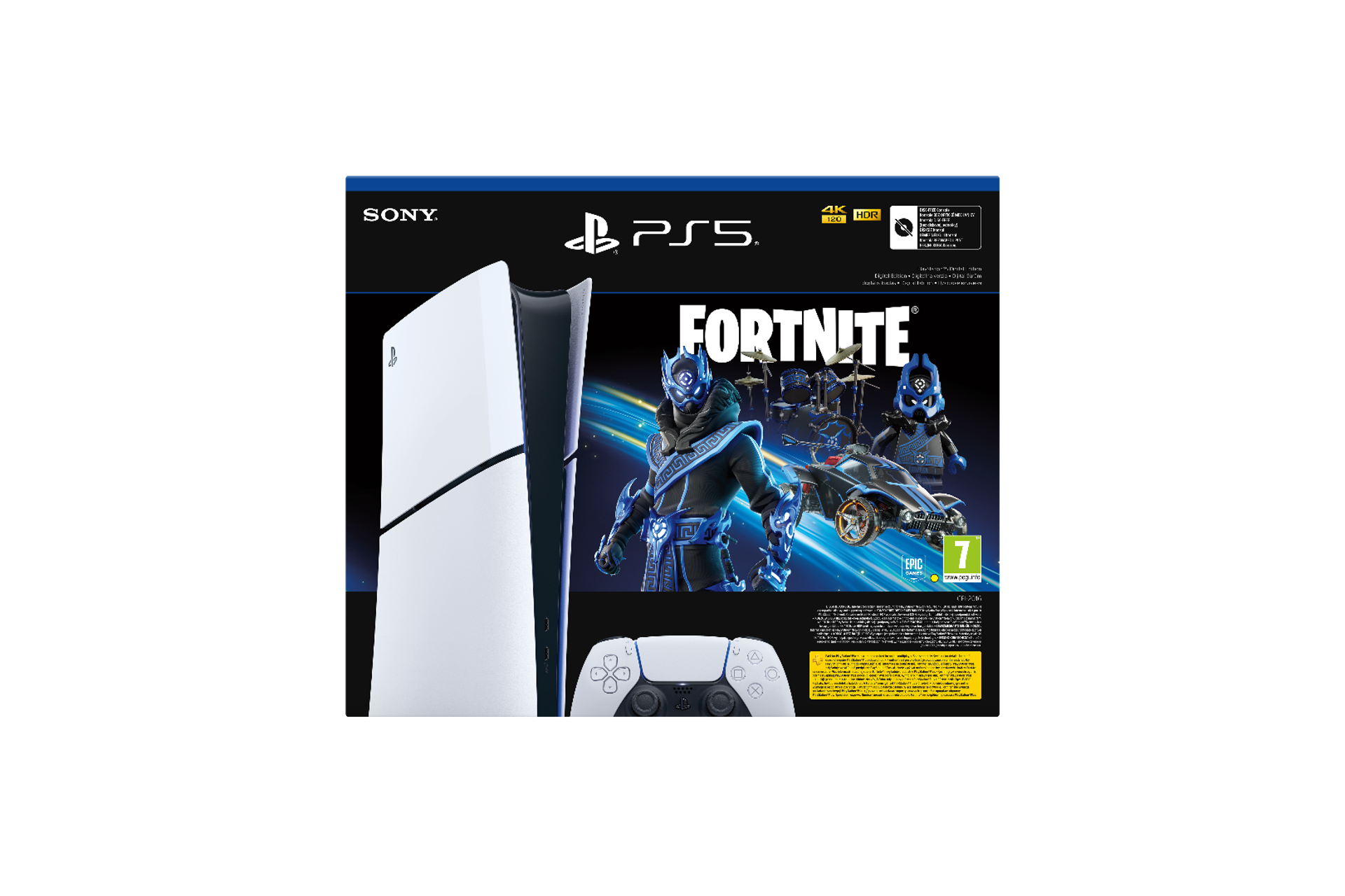Zdjęcie Sony PlayStation 5 Slim Fortnite + Spider-Man 2