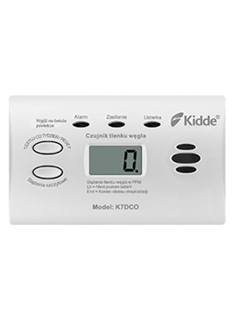 Zdjęcie Kidde K7DCO Czujnik czadu z wyświetlaczem