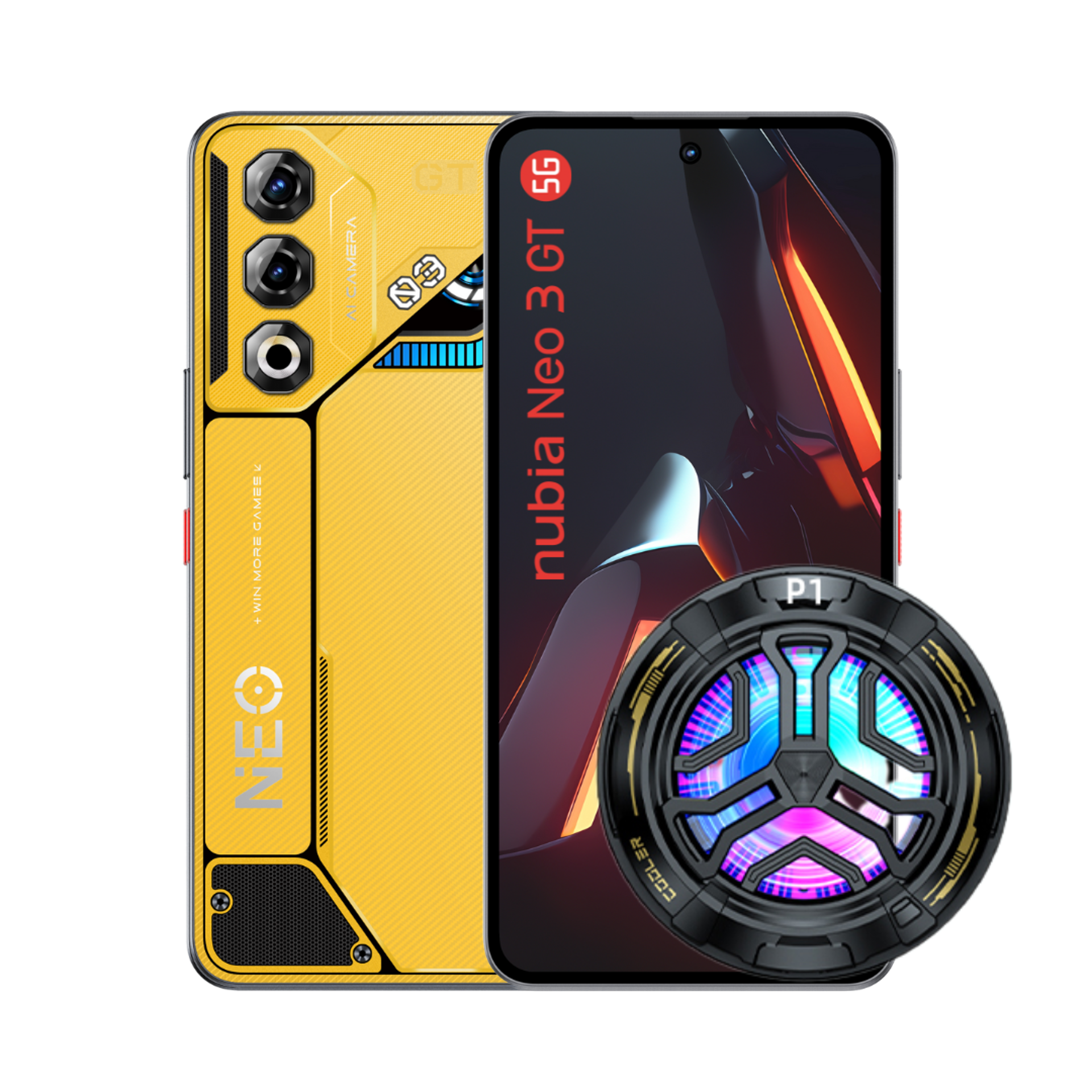 Nubia Neo 3 GT 5G 12/256GB + cooler zdjęcie 2