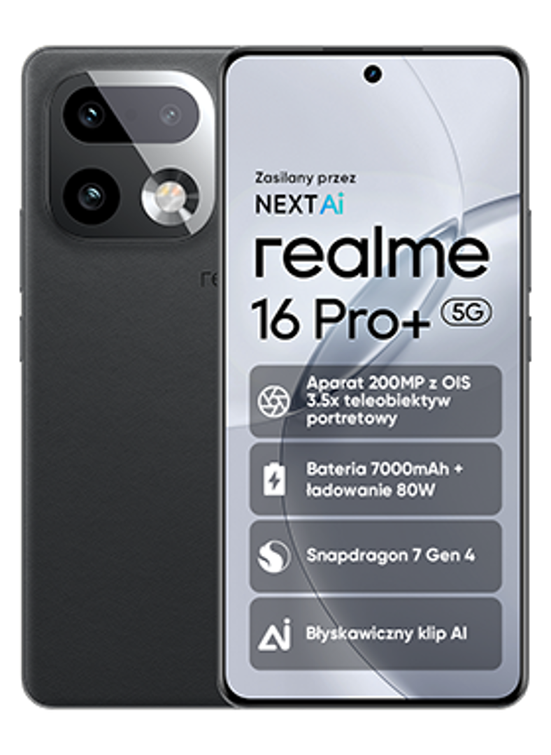 Zdjęcie realme 16 Pro+ 5G 8/256GB