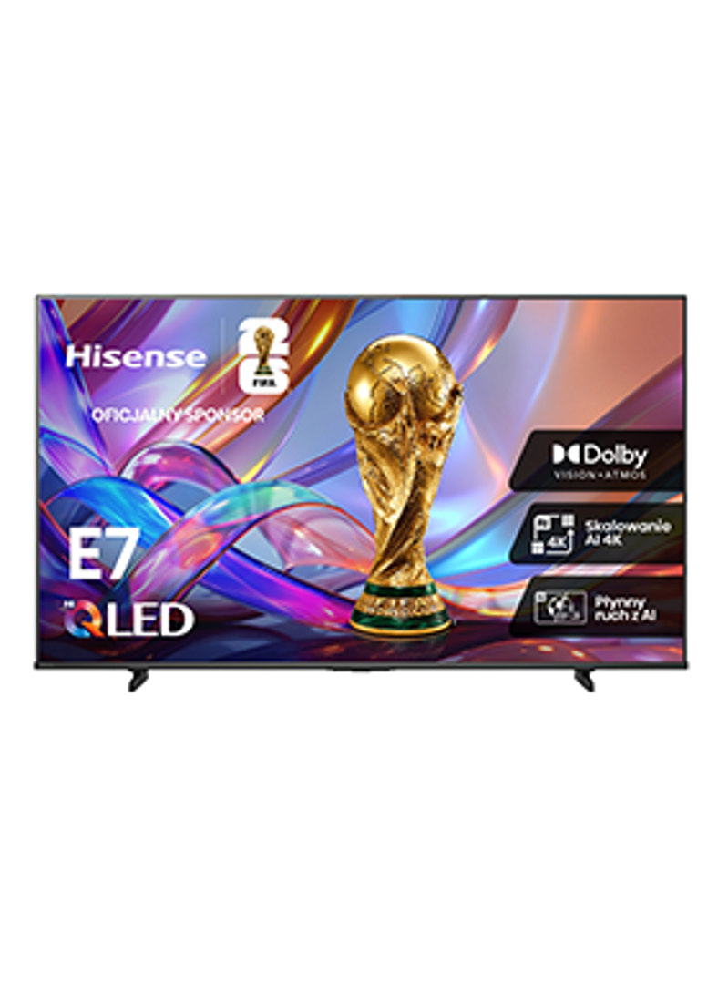 Zdjęcie Hisense 43E7S 43" QLED 4K VIDAA Dolby Vision Atmos HDMI 2.1