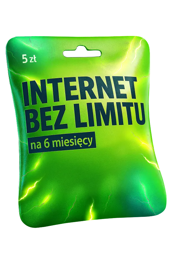 Internet bez limitu w plusie na kartę