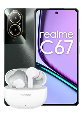 realme C67 8/256GB + Buds T100