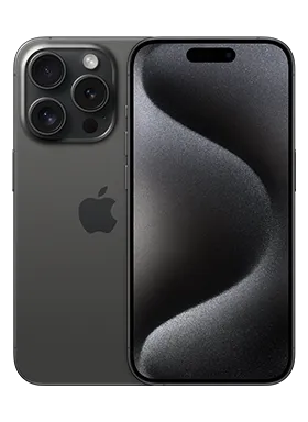 Apple iPhone 15 Pro 128GB titanium black | Plus