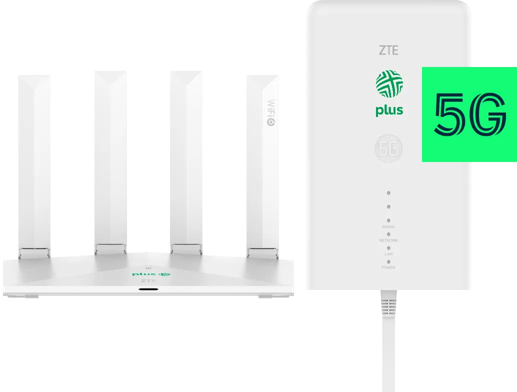 Zestaw ZTE MC889 5G + Router WiFi ZTE T3000
