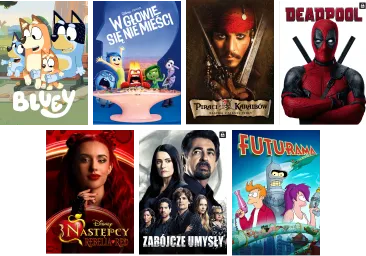 Filmy i seriale disney+