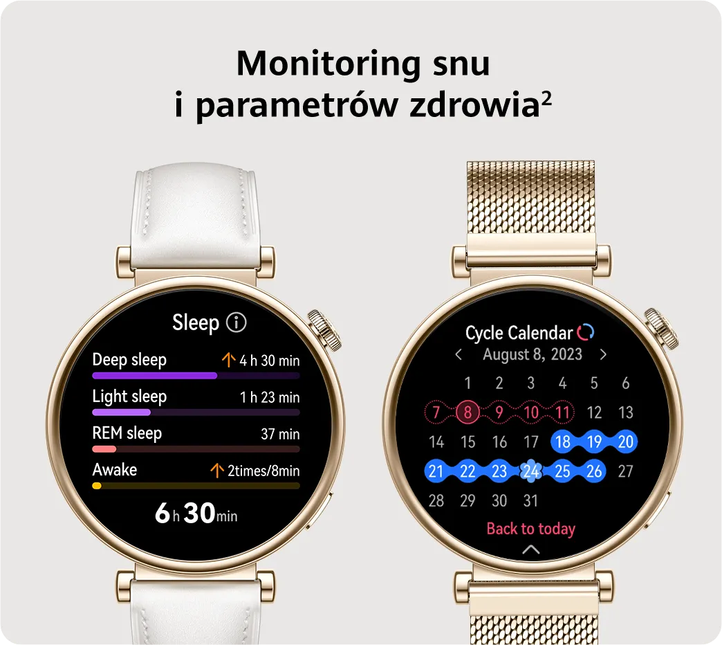 monitoring snu i parametrów zdrowia