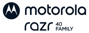 Motorola razr 40 series logo