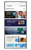 Samsung Zwrot na kartę aplikacja