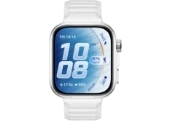 Zegarek z białym paskiem i kopertą Huawei Watch Fit 5 Pro.
