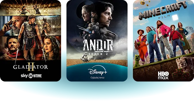 Filmy na platformach streamingowych: Gladiator 2 na SkyShowtime, ANDOR Sezon 2 na Disney+, Minecraft na HBO Max
