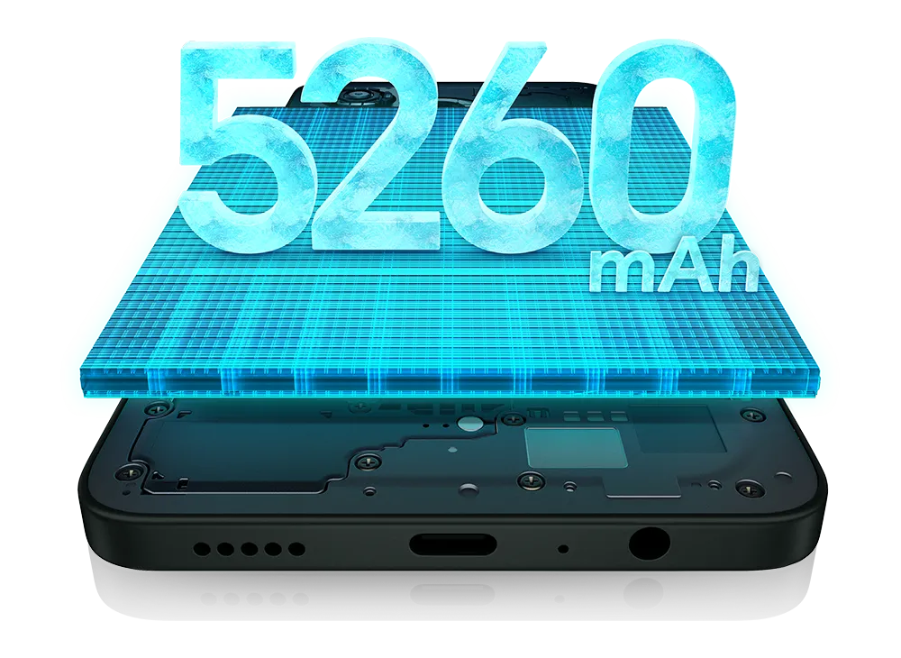 Bateria 5260 mAh i deklarowane 20 h rozmów