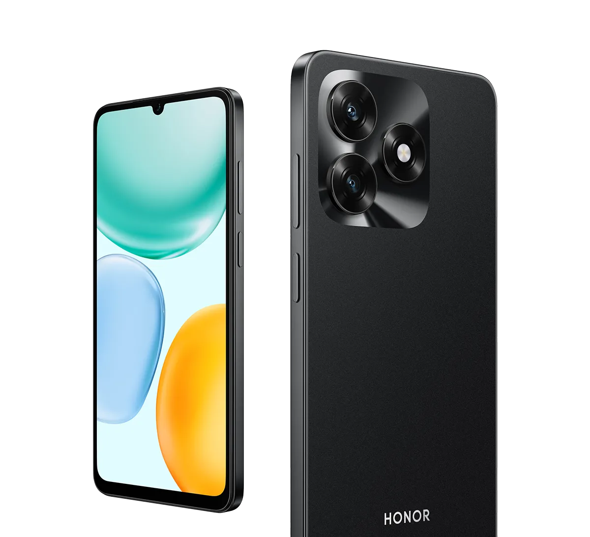 dwa smartfony honor x5c plus obok siebie