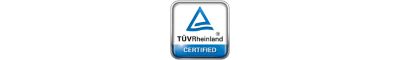 Logo certyfikatu TÜV Rheinland