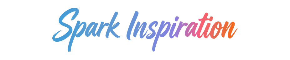 Kolorowy napis ,,Spark Inspiration