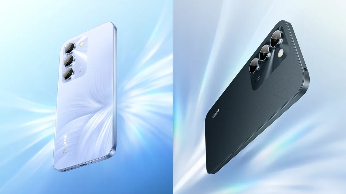 realme C100 5G prezentacja designu i kolorów obudowy.