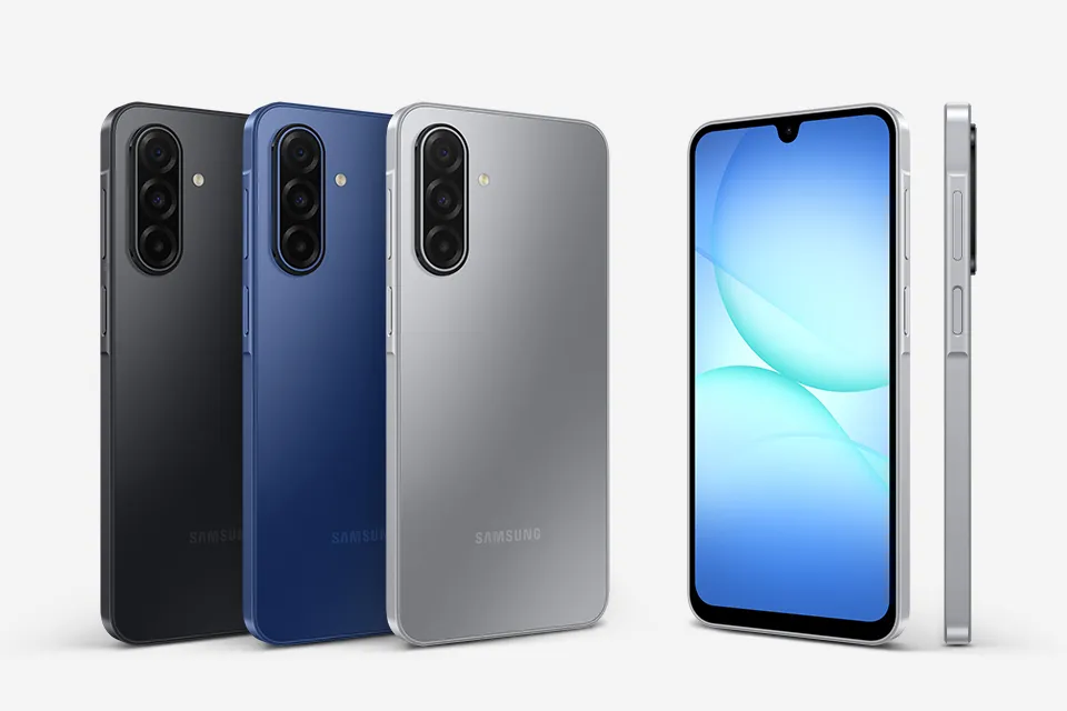 smukłe i eleganckie smartfony Galaxy A17 smukłe i eleganckie smartfony Galaxy A17