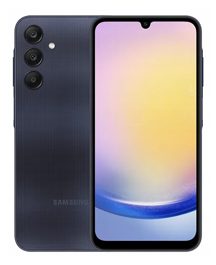 Galaxy A25 w kolorze czarnym