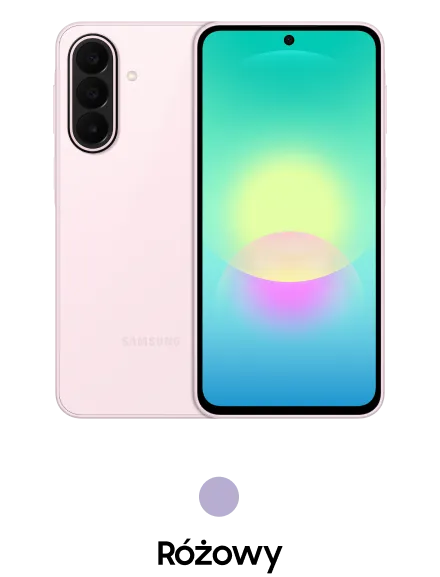 Galaxy A27 w kolorze różowym Galaxy A27 w kolorze różowym