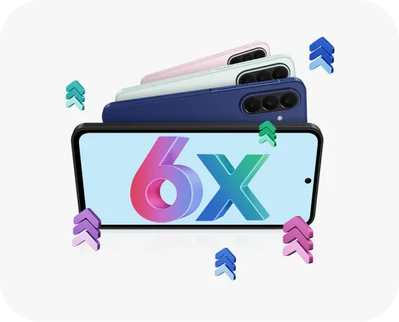 Smartfon z komunikatem 6x aktualizacje systemu i zabezpieczeń. Smartfon z komunikatem 6x aktualizacje systemu i zabezpieczeń.