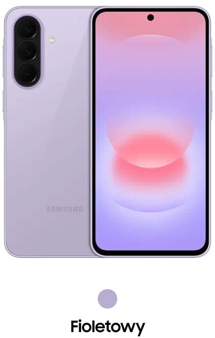 Packshot Galaxy A37 w kolorze fioletowym Packshot Galaxy A37 w kolorze fioletowym