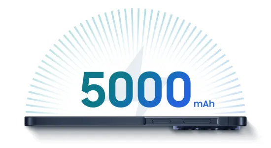 Na zdjęciu Galaxy A37 5G. Nad urządzeniem widnieje napis „5000 mAh”, który zapewnia całodzienną produktywność i rozrywkę. Na zdjęciu Galaxy A37 5G. Nad urządzeniem widnieje napis „5000 mAh”, który zapewnia całodzienną produktywność i rozrywkę.