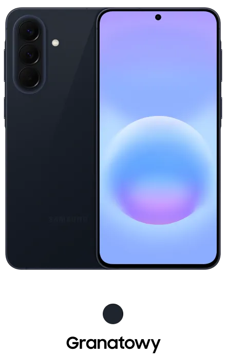 Galaxy A57 w kolorze granatowym