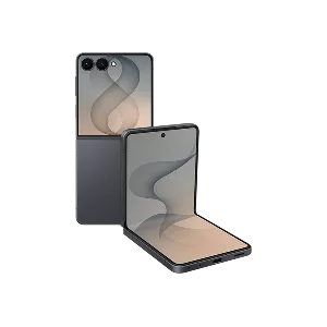 Packshot Galaxy Z Flip8 w kolorze grafitowym