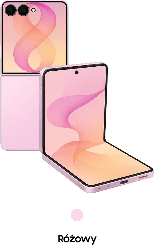 Packshot Galaxy Z Flip8 w kolorze różowym Packshot Galaxy Z Flip8 w kolorze różowym