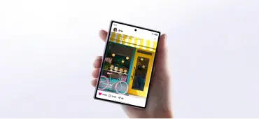 Ekran zewnętrzny Galaxy Z Fold8 ma proporcje 10:16, a ekran główny 4:3.