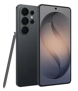 Packshot Galaxy S26 Ultra w kolorze czarnym