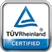 Logo certyfikatu TÜV Rheinland