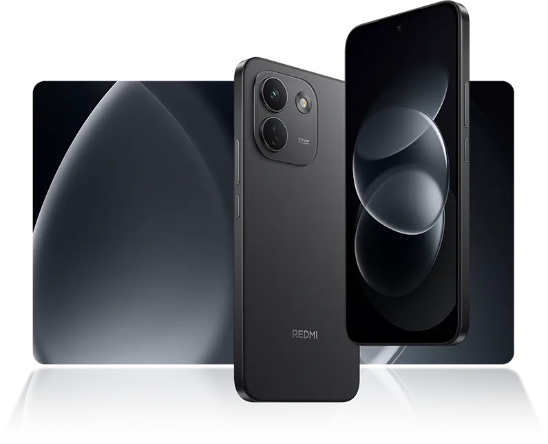 Czarny Note 17 Pro Max 5G przedstawiony z ekranem i tylnym panelem