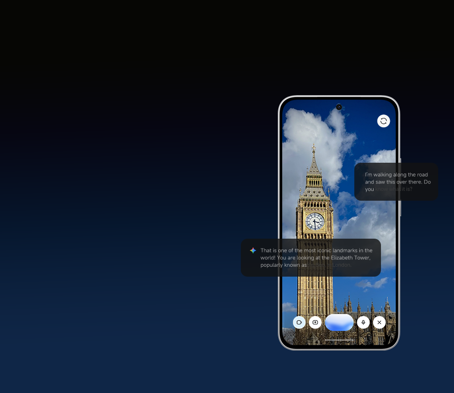 REDMI Note 17 Pro Max 5G z Google Gemini rozpoznającym wieżę Big Ben za pomocą aparatu