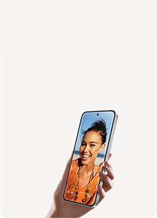 Smartfon REDMI trzymany w dłoni podczas rozmowy wideo