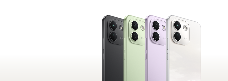 Cztery wersje kolorystyczne REDMI Note 17 Pro Max 5G: czarna, zielona, fioletowa i biała