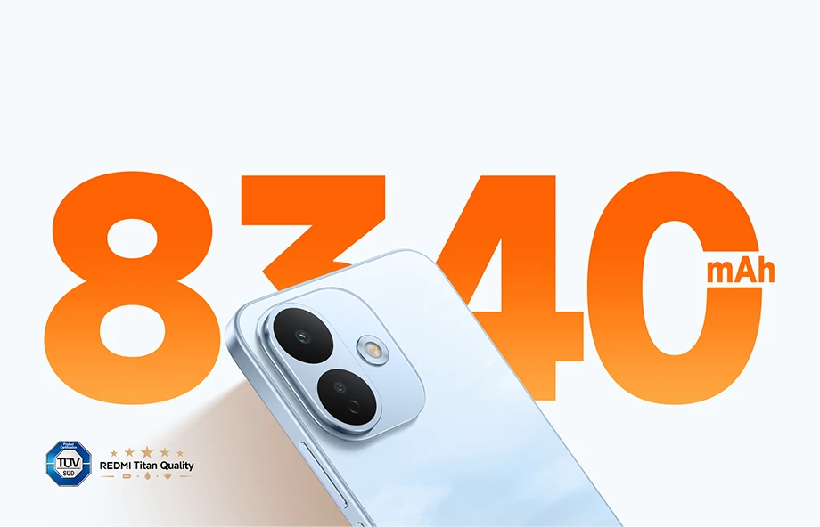 REDMI Note 17 Pro 5G z baterią o pojemności 8340 mAh i oznaczeniem REDMI Titan Quality