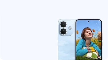 REDMI Note 17 Pro 5G z przodu i z tyłu, na ekranie portret kobiety