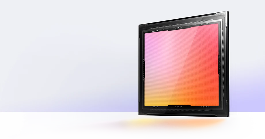 Matryca aparatu smartfona Xiaomi z kolorowym podświetleniem