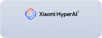 Logo Xiaomi HyperAI na jasnym tle