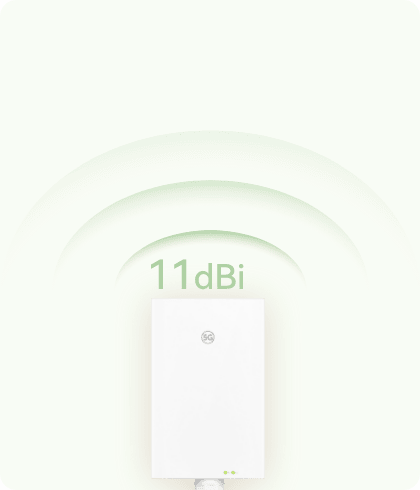 Zewnętrzny modem 5G z anteną o wzmocnieniu do 11 dBi