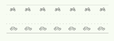 ikonki motocykli i małych aut