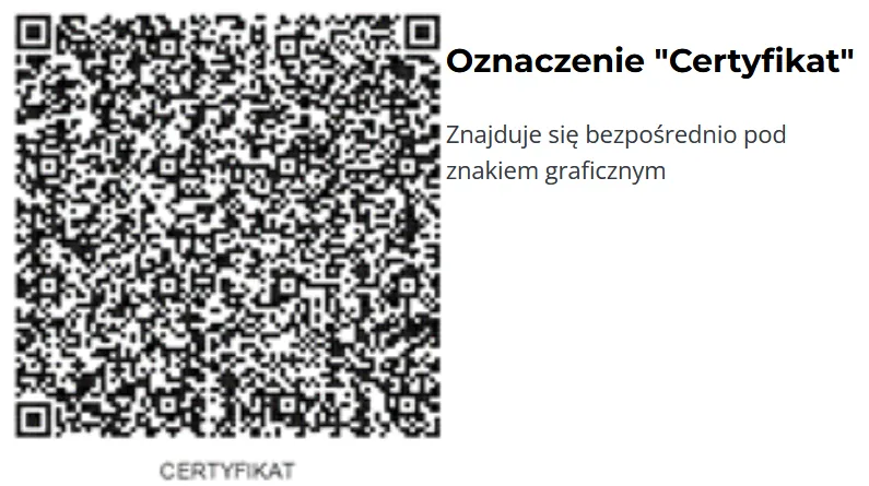 Kod QR certyfikatu KSeF