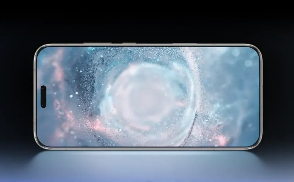 Ekran smartfona z wizualnym efektem chroniącym wzrok i poprawiającym komfort oglądania