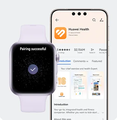 Huawei Watch Fit 5 kompatybilny z Android i iOS