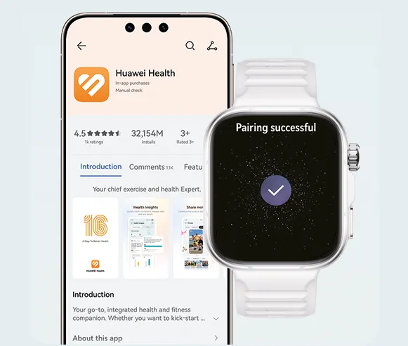 Huawei Watch Fit 5 Pro kompatybilny z Android i iOS