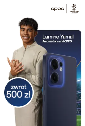 Kup OPPO Reno 13F i zyskaj 500zł