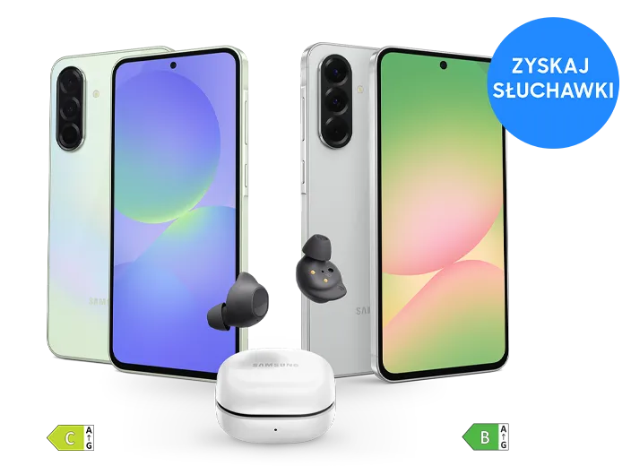 Kup smartfon Galaxy A36 lub A56 i odbierz słuchawki Galaxy Buds FE