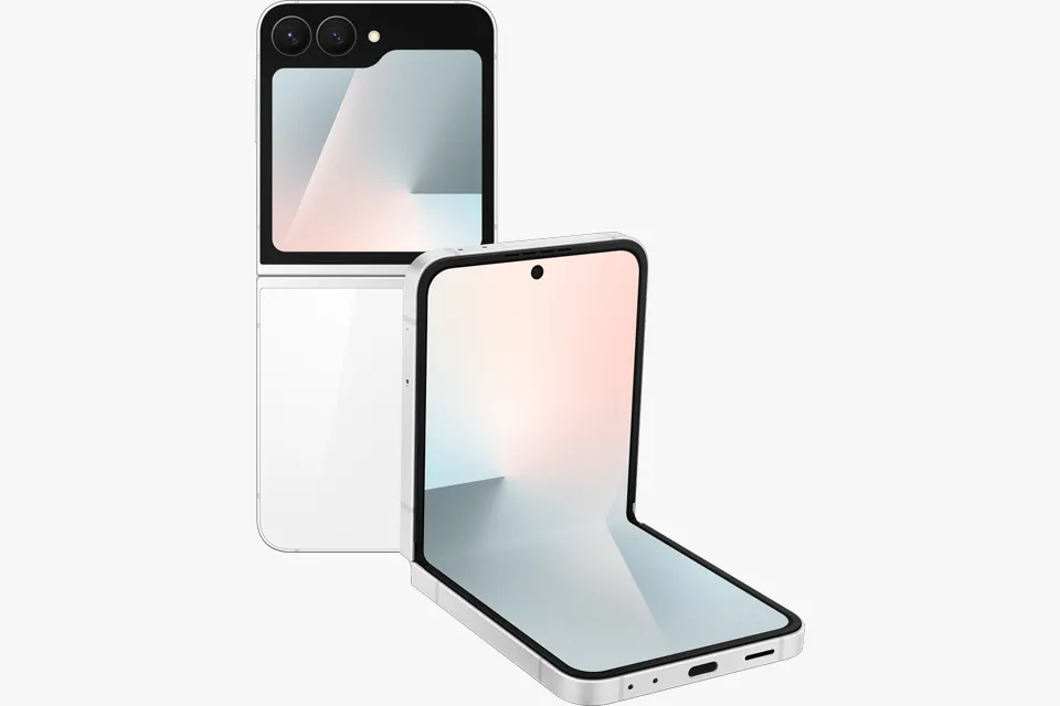 Telefon Galaxy Z Flip 7 FE w kolorze białym