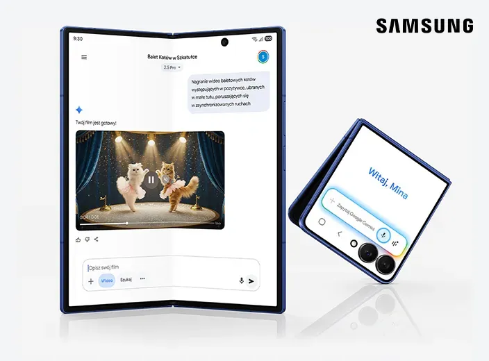 Kup wybrany smartfon z serii Galaxy i zyskaj 6 miesięcy subskrypcji Google AI Pro